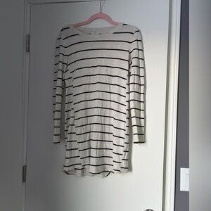 Striped Long Sleeve Top/dress